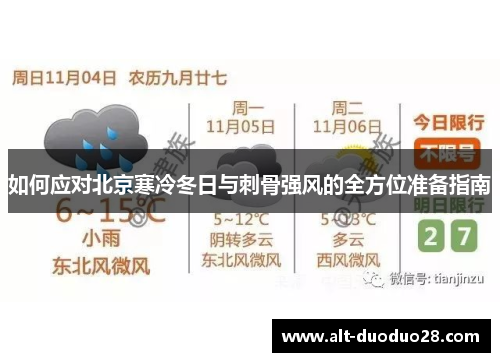 如何应对北京寒冷冬日与刺骨强风的全方位准备指南